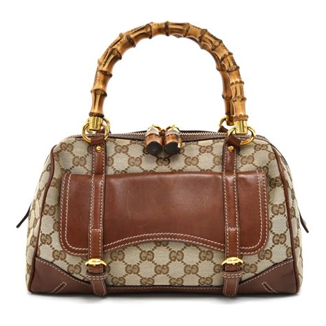 bamboo gucci handbag|authentic Gucci bamboo.